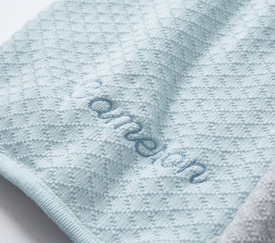 Luxe Knit Sherpa Baby Blanket Pottery Barn Kids Australia